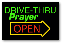 drive thru prayer