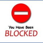 You have been blocked